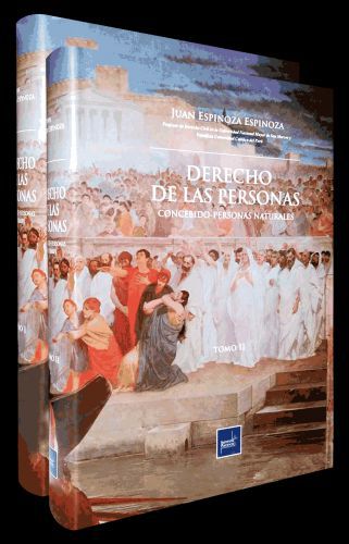 DERECHO DE LAS PERSONAS- 2 Tomos (Juan Espinoza Espinoza)