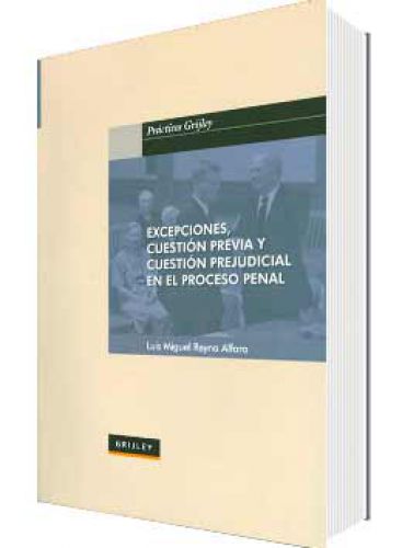 EXCEPCIONES, CUESTIÓN PREVIA Y CUESTIÓ..