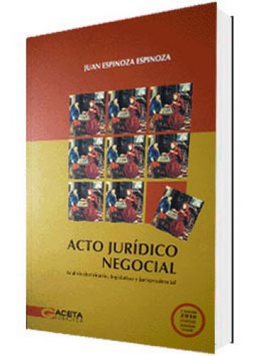 ACTO JURÍDICO NEGOCIAL..