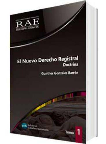 EL NUEVO DERECHO REGISTRAL TOMOS I Y II...