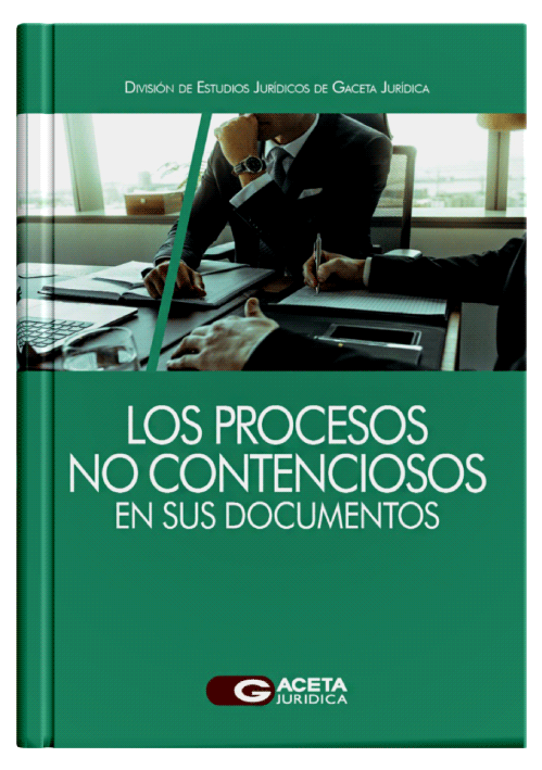 LOS PROCESOS NO CONTENCIOSOS EN SUS DOCUMENTOS