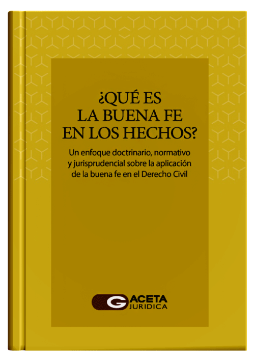 ¿QUÉ ES LA BUENA FE EN LOS HECHOS?..