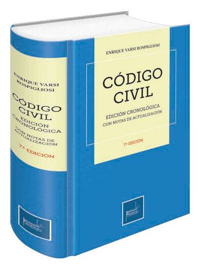 CODIGO CIVIL Edición cronológica con notas de actualización