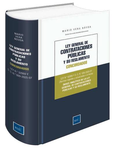 LEY GENERAL DE CONTRATACIONES PUBLICAS Y SU REGLAMENTO CONCORDADOS (Febrero 2025)