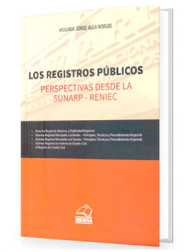 LOS REGISTROS PÚBLICOS - Perspectivas desde la sunarp - reniec