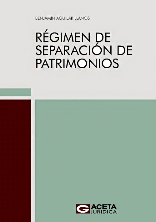 REGIMEN DE SEPARACION DE PATRIMONIOS