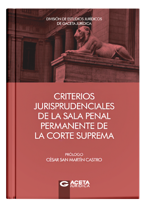 CRITERIOS JURISPRUDENCIALES DE LA SALA P..